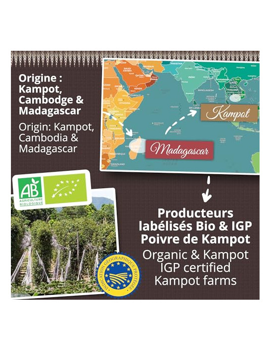 Mélange 3 baies Biologique - 500g- KHLA