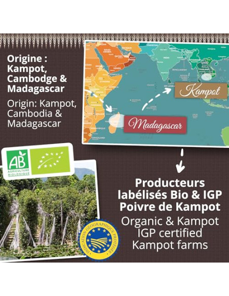 Mélange 3 baies Biologique - 500g- KHLA