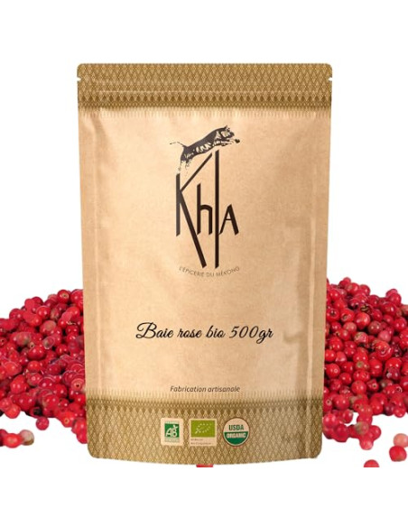 Baies roses Biologique - 500g- KHLA