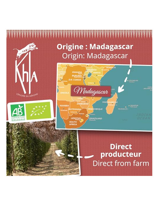 Baies roses Biologique - 500g- KHLA