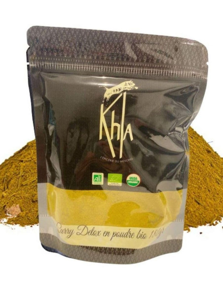 Curry detox - Biologique - en poudre - 180g- KHLA Curry detox - Biologique - en poudre - 180g- KHLA