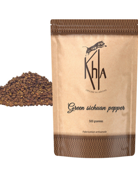 Baie verte de Sichuan - en grains - 500g- KHLA