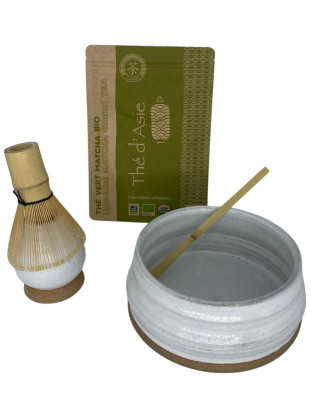 Set Matcha Bakong Blanc/Terre-