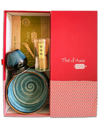 Set Matcha Vietnam Bleu/Marron- 2