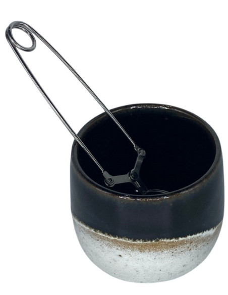 Tasse Bakong Blanche/Noire-