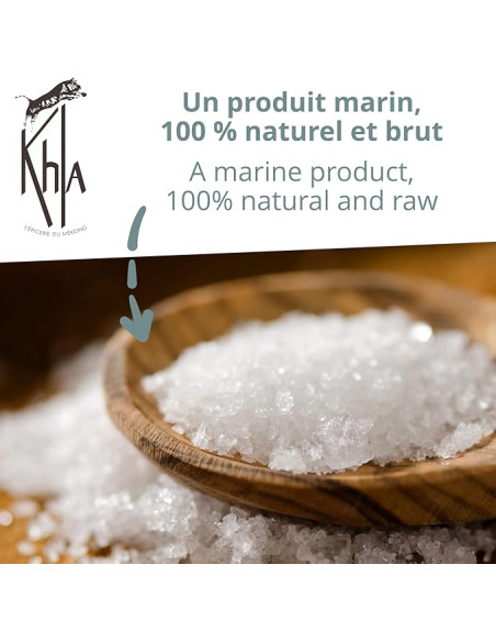 Fleur de sel de Kampot - Premium - 1kg- KHLA