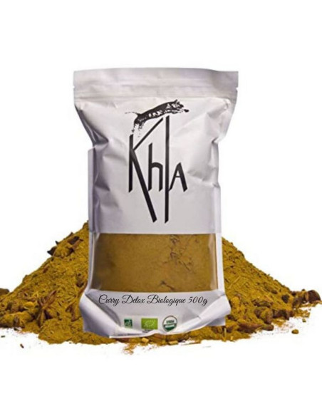 Curry Détox - Biologique - en poudre - 500g- KHLA