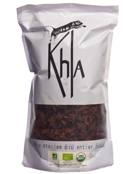 Anis étoilé - Biologique - entier - 400g- KHLA