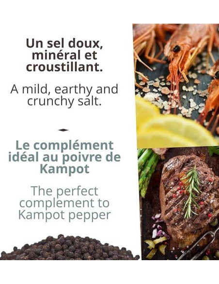 Sel rose de l'Himalaya - en grains - 1kg- KHLA