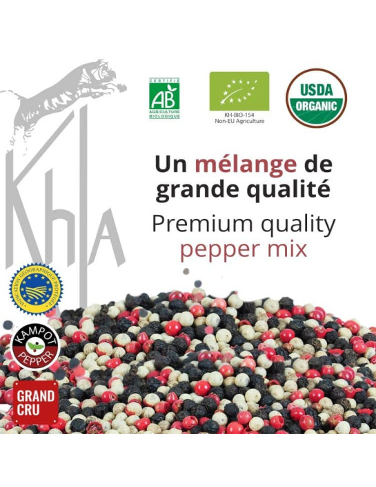 Mélange 3 baies Biologique - 80g- KHLA