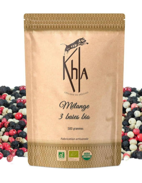 Mélange 3 baies Biologique - 500g- KHLA