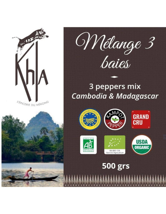 Mélange 3 baies Biologique - 500g- KHLA