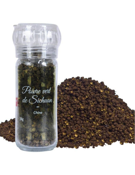 Baie verte de Sichuan - en grains - 24g - Moulin- KHLA