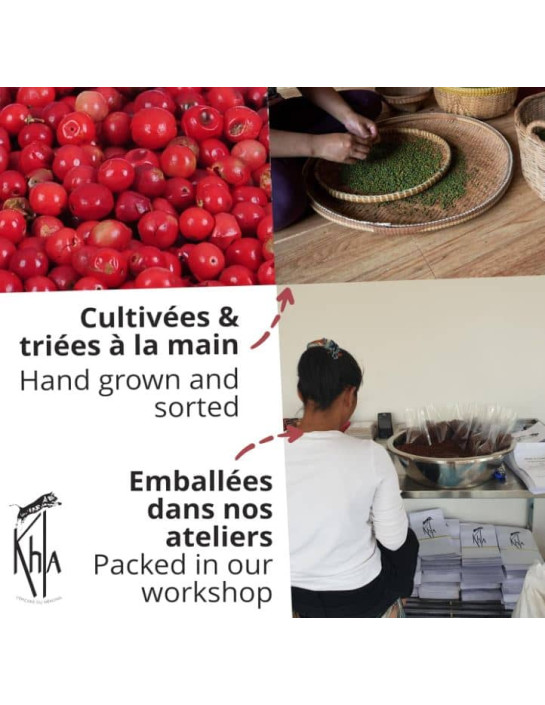 Baies roses biologique - 30g - Pot- KHLA