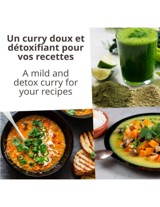 Curry Détox - Biologique - en poudre - 500g- KHLA