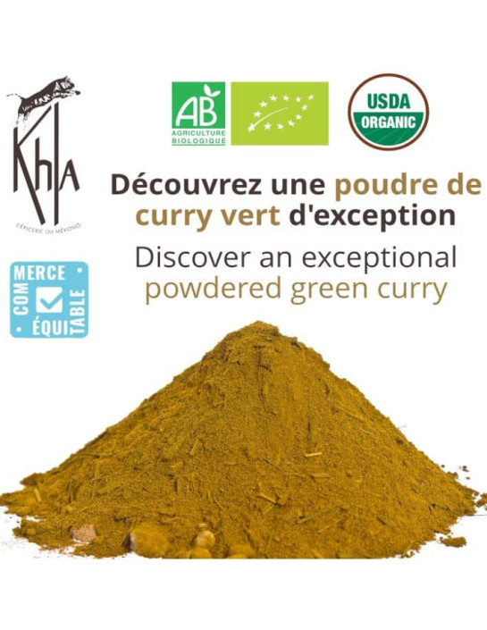 Curry Détox - Biologique - en poudre - 100g- KHLA