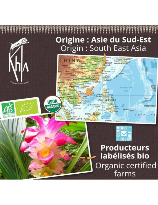 Curry jaune - Biologique - en poudre - 180g- KHLA