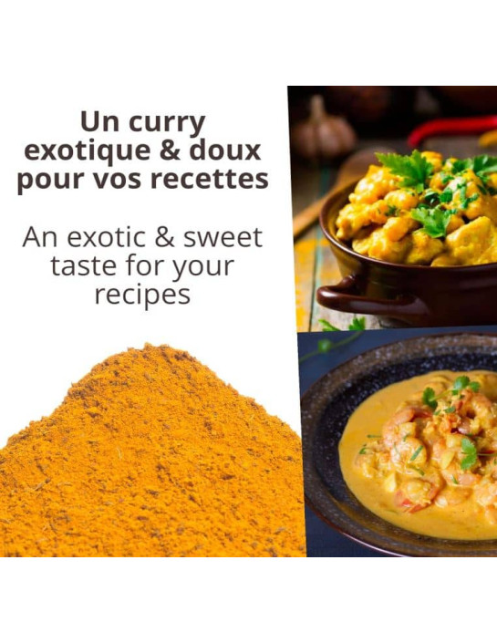 Curry Jaune - Biologique - en poudre - 1kg- KHLA