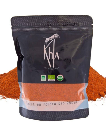 Piment - Biologique - en poudre - 250g- KHLA