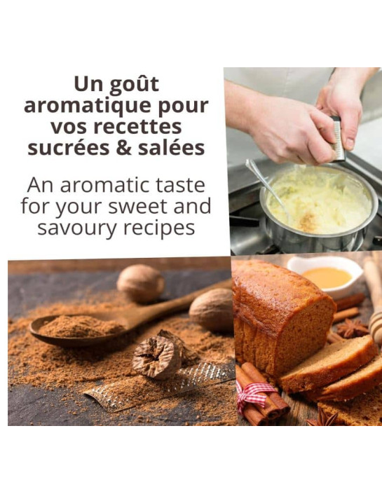 Noix de muscade - Biologique - entière - 50g- KHLA