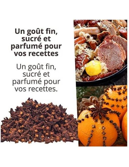 Clous de girofle - Biologique - entier - 500g- KHLA