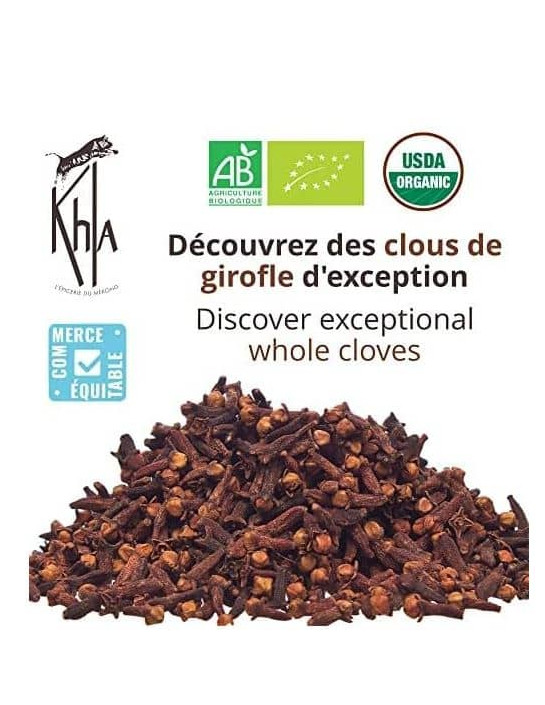 Clous de girofle - Biologique - entier - 80g- KHLA