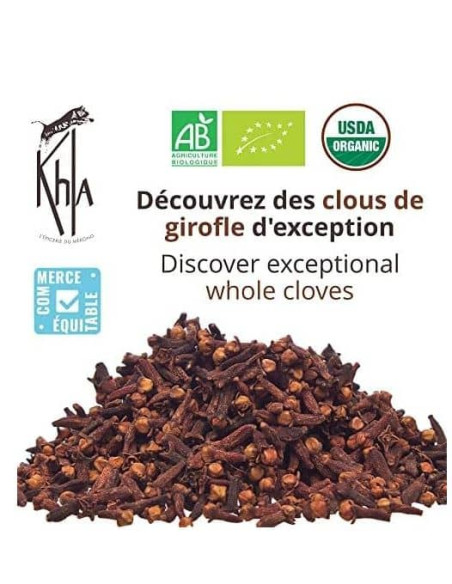 Clous de girofle - Biologique - entier - 80g- KHLA