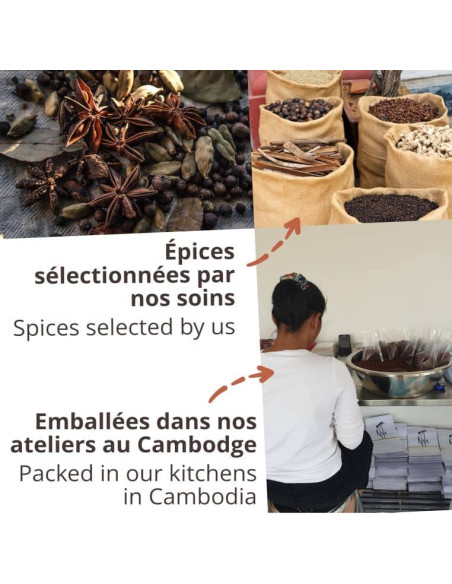 Anis étoilé - Biologique - entier - 100g- KHLA Anis étoilé - Biologique - entier - 100g- KHLA