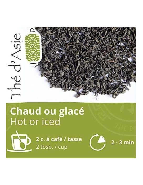 Thé vert - Chun Mee - Biologique - Infusettes x20- THÉ D'ASIE