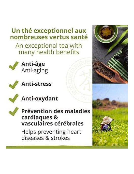Thé vert - Chun Mee - Biologique - Infusettes x20- THÉ D'ASIE
