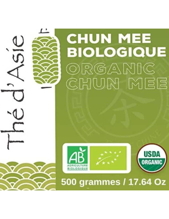 Thé vert - Chun Mee - Biologique - en vrac - 500g- KHLA