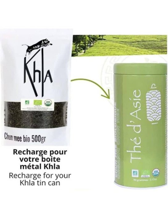 Thé vert - Chun Mee - Biologique - en vrac - 500g- KHLA