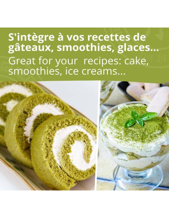 Thé vert - Matcha - Biologique - en vrac - 200g- THÉ D'ASIE