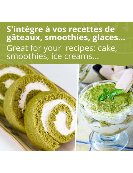 Thé vert - Matcha - Biologique - en vrac - 200g- THÉ D'ASIE