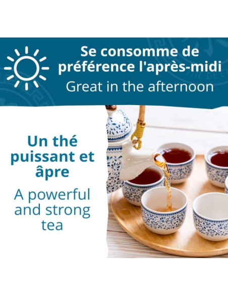 Thé bleu - Oolong - Biologique - en vrac - 250g- THÉ D'ASIE