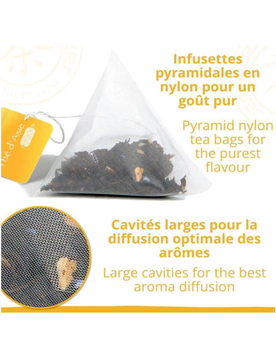 Thé blanc - Paï Mu Tan - Biologique - Infusettes x20- THÉ D'ASIE