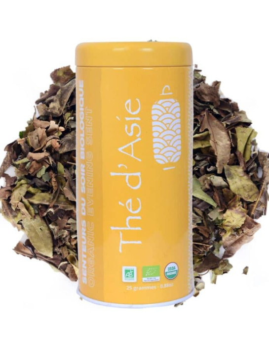 Thé blanc - Paï Mu Tan - Biologique - en vrac - 25g- THÉ D'ASIE