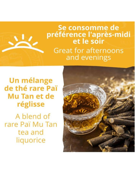 Thé blanc - Senteur du soir - Biologique - en vrac - 250g- THÉ D'ASIE Thé blanc - Senteur du soir - Biologique - en vrac - 250g- THÉ D'ASIE