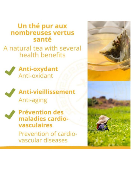 Thé blanc - Senteur du soir - Biologique - en vrac - 250g- THÉ D'ASIE