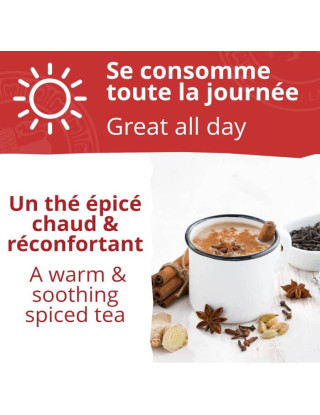 Thé noir - Chaï - Biologique - en vrac - 250g- THÉ D'ASIE 2