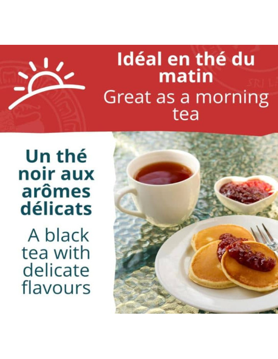 Thé noir - Breakfast OP - Biologique - en vrac - 250g- THÉ D'ASIE