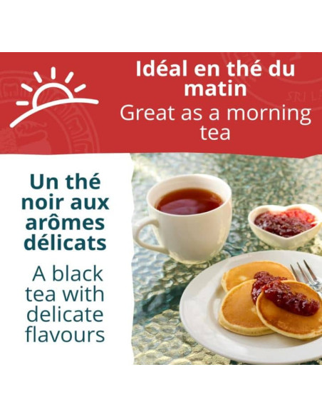 Thé noir - Breakfast OP - Biologique - en vrac - 250g- THÉ D'ASIE
