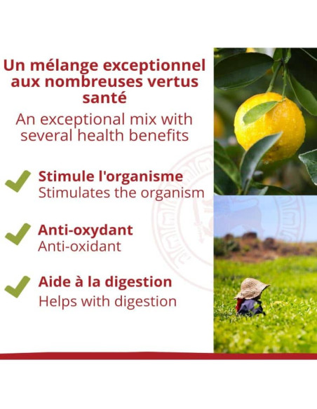 Thé noir - Citron - Biologique - en vrac - 500g- THÉ D'ASIE