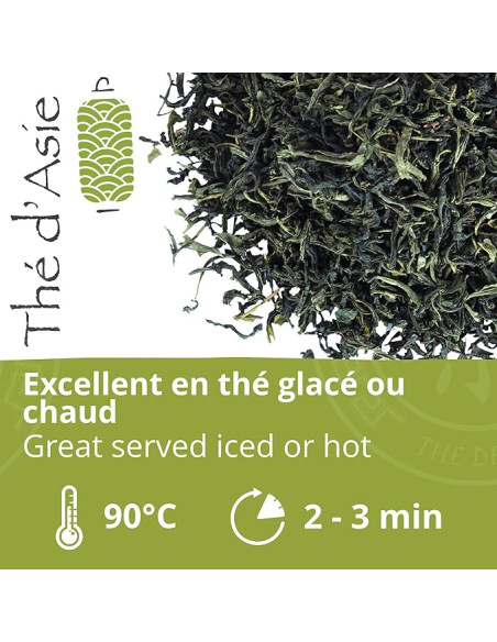Thé vert - Jasmin - Biologique - Pack infusettes x80- THÉ D'ASIE