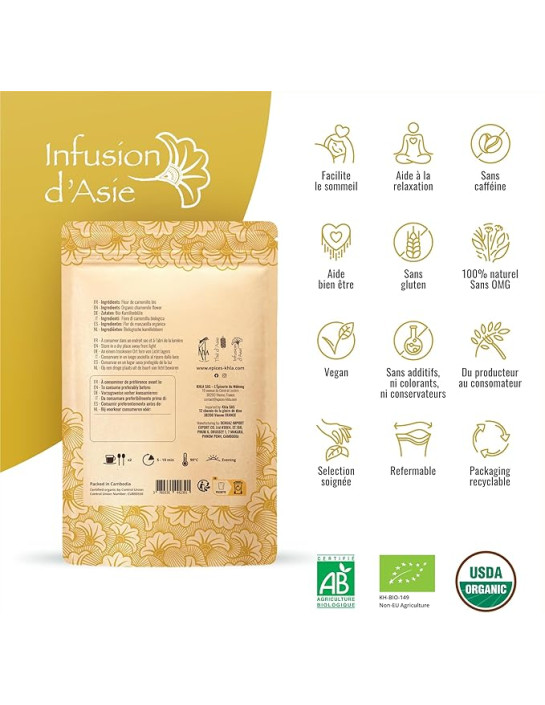 Infusion - Fleurs de Camomille - Biologique - 100g-