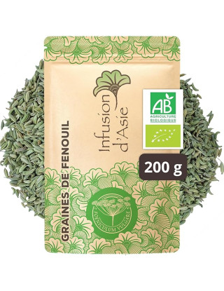 Infusion - Graines de Fenouil - Biologique - 200g-
