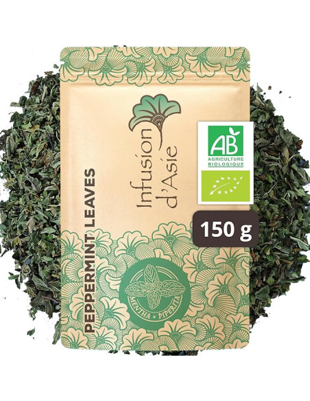Infusion - Menthe Poivrée - Biologique - 150g-