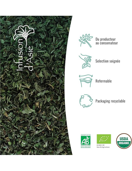 Infusion - Menthe Poivrée - Biologique - 150g-