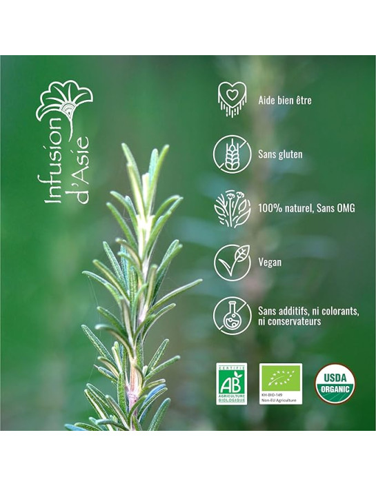 Infusion - Romarin - Biologique - 200g-