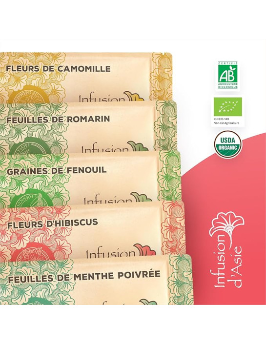 Infusion - Fleurs d'Hibiscus - Biologique - 200g-